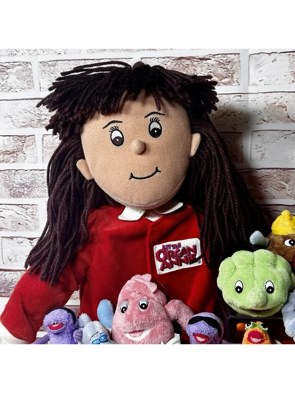 THE ORGAN ANNIE Doll & 9 Organs 21”STEM Learning Homeschool Educational Plush